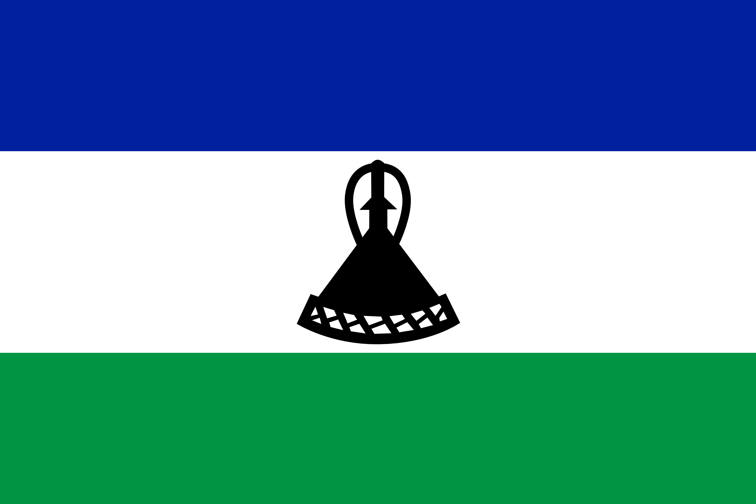 Lesotho's flag