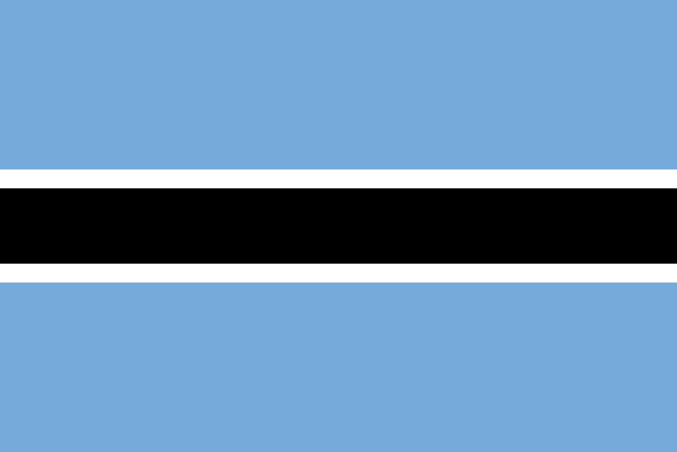 Botswana's flag