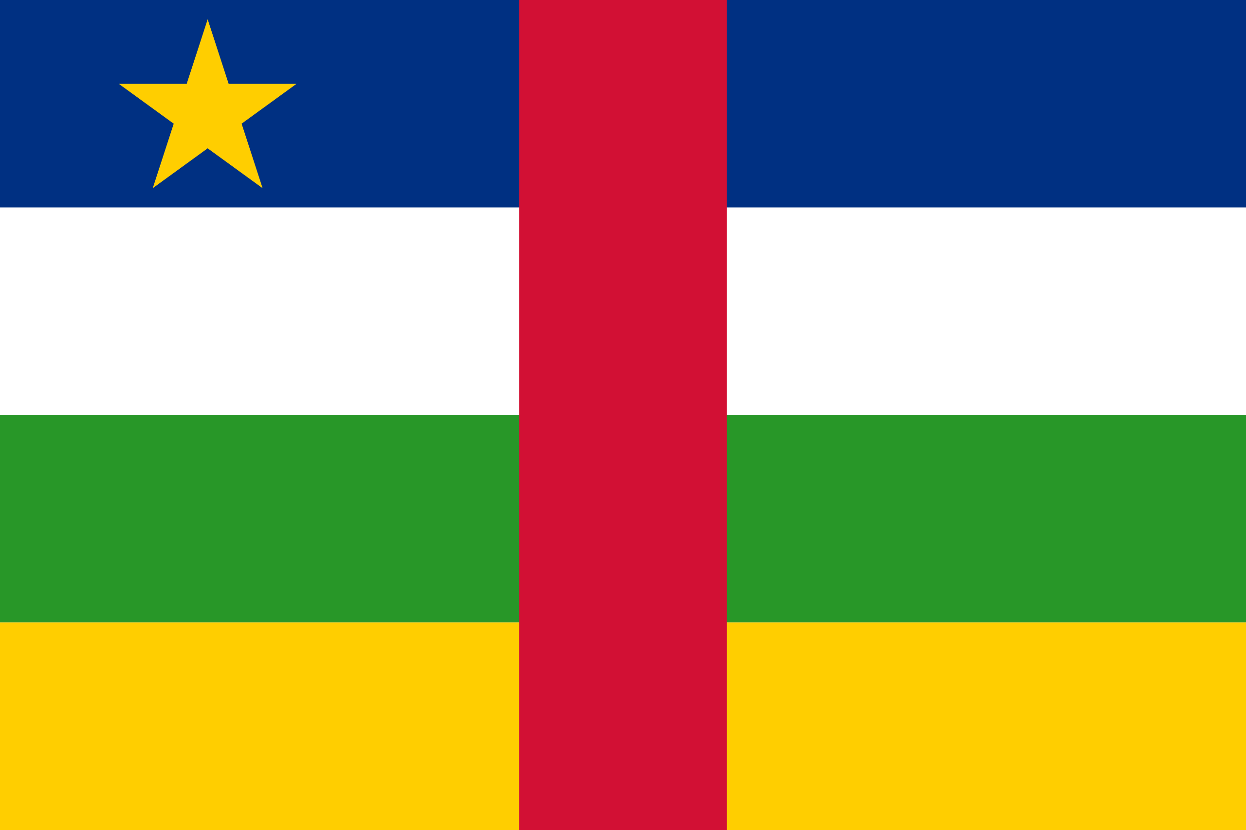 Central African Republic's flag