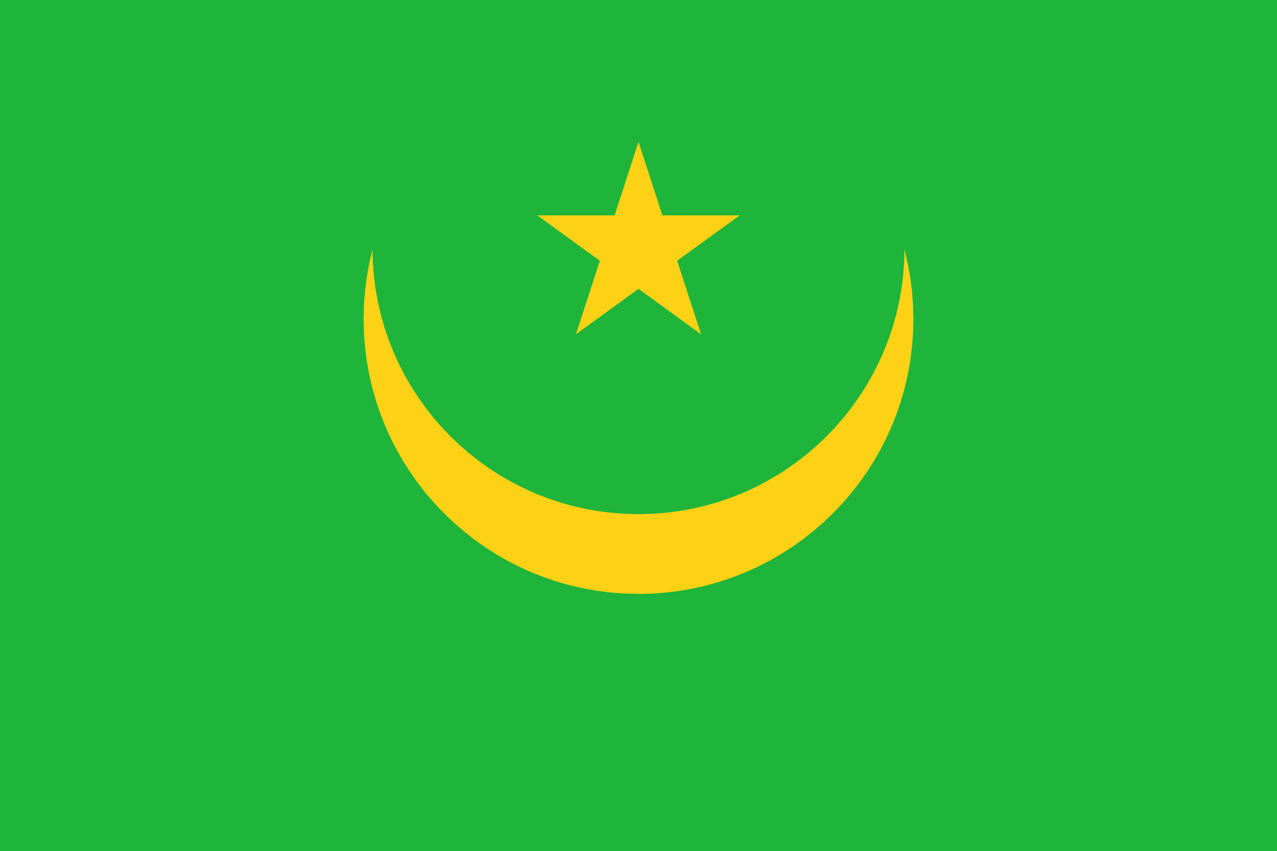 Mauritania's flag