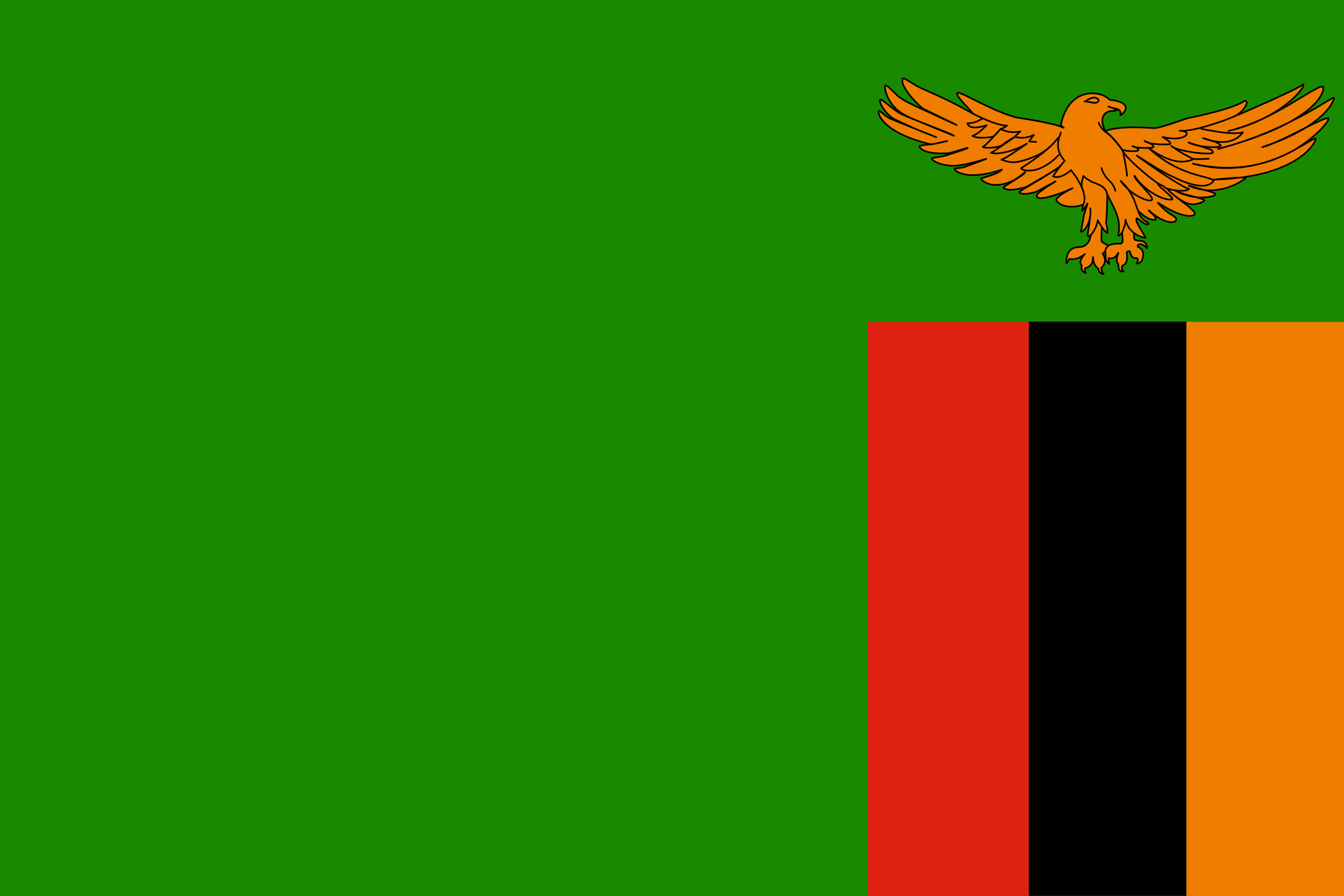 Zambia's flag